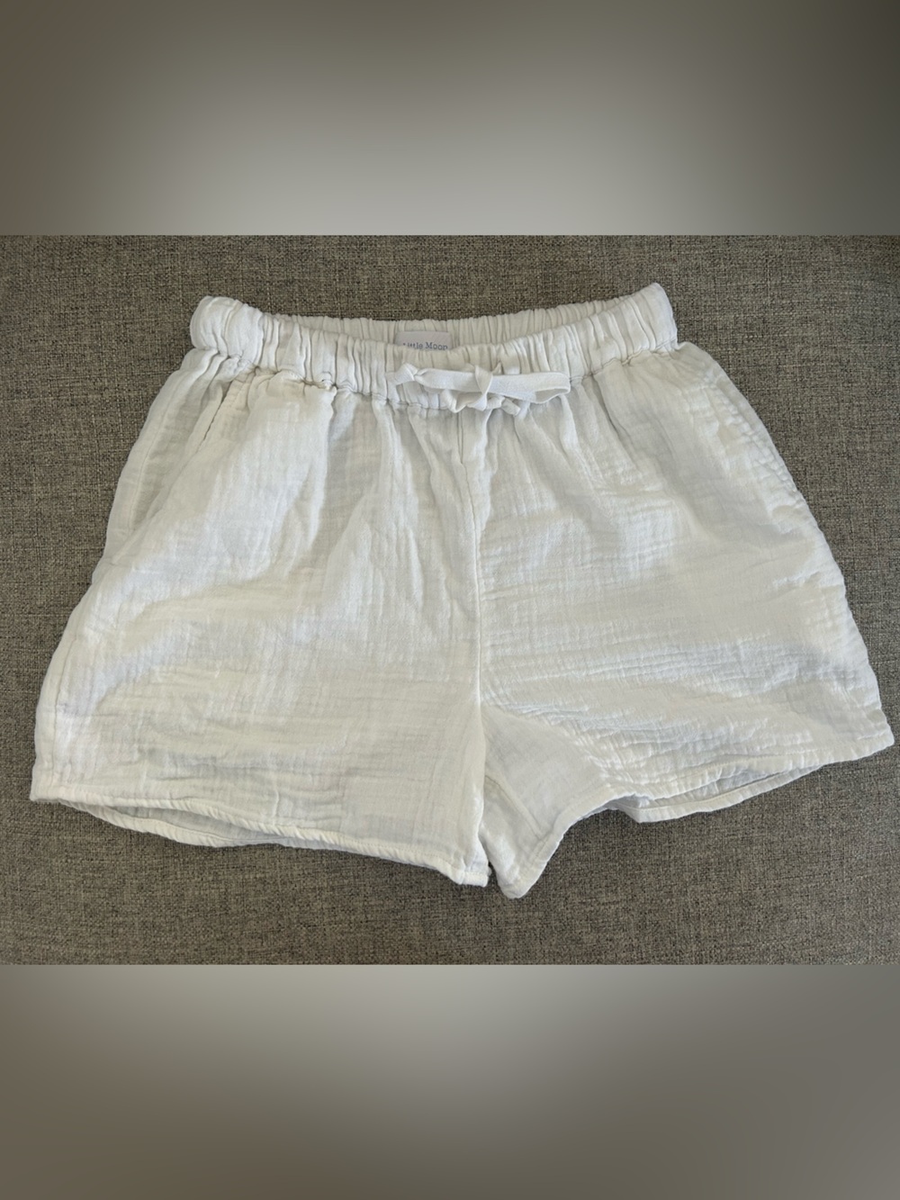 Aritzia, Little Moon White Cotton Shorts